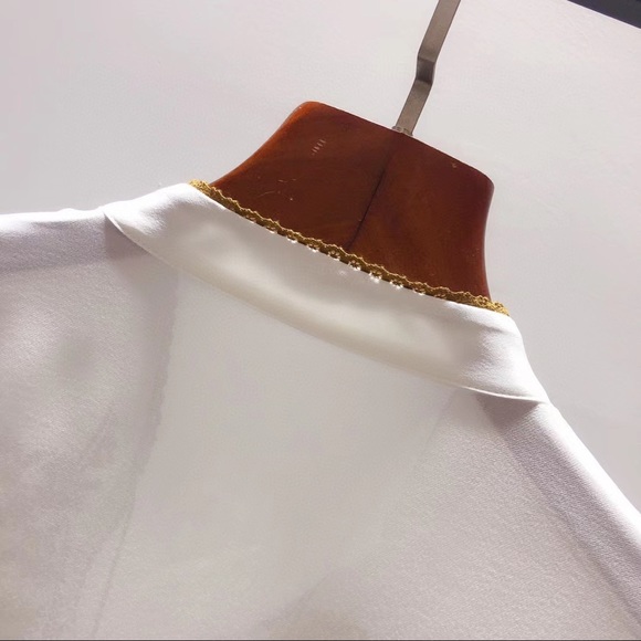 Nili Lotan Silk top embroidery-brand new S - Picture 11 of 14